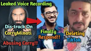 Amir Siddiqui Exposed, Abusing CarryMinati😡 | CarryMinati Finally Respond