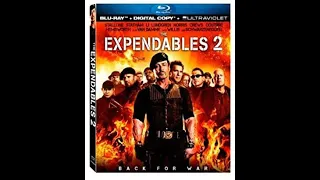 The Expendables 2 2012 Blu-ray menu walkthrough