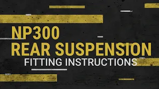 Rear Suspension NP300 Fitting Instruction