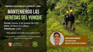 Webinar: Manteniendo las Veredas del Yunque