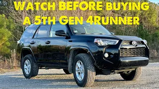 Things to know BEFORE buying a 2010-2021 5th Gen 4Runner