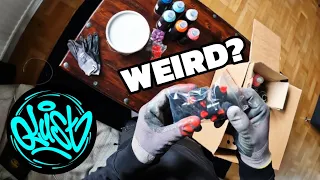 📦 UNBOXING GRAFFITI SPRAYCANS + WEIRD CAPS 📦