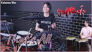 Genesis - That's All - Phil Collins [ cover] electronic Drum & Congas by Kalonica Nicx