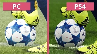 PES | Pro Evolution Soccer 2016 – PC vs. PS4 Graphics Comparison [FullHD][60fps]