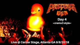 ProgPower USA XIX - Day 4 - 9/8/2018 LIVE @ Center Stage Atlanta *cramx3 concert experience*