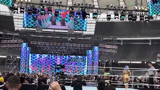 WWE Elimination Chamber 2024 Indi Hartwell and Candice LeRae and The Kabuki Warriors Entrance