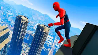 GTA 5 Spiderman Ragdolls Compilation (Epic Euphoria Showcase)