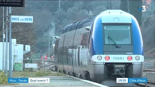 Les chantiers de la SNCF dans les Alpes-Maritimes