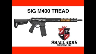 The Sig M400 Tread