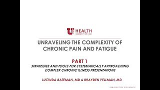 Unraveling the Complexity of Chronic Pain and Fatigue (Part 1 of 3)