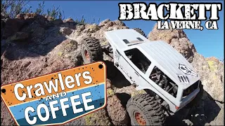 CRAWLERS and COFFEE rc rock crawling @ Brackett Feb 2022