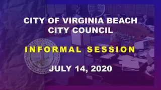 City Council Informal - 07/14/2020