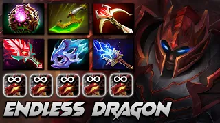 Dragon Knight Endless Dragon IMBA Strategy - Dota 2 Pro Gameplay [Watch & Learn]