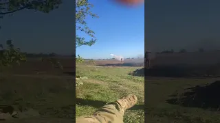 Наш воїн збиває російську ракету з ПЗРК "Ігла"