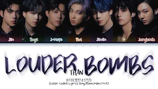 BTS - Louder than bombs (w/Troye Sivan) (Color Coded Lyrics Eng/Rom/Han/가사)