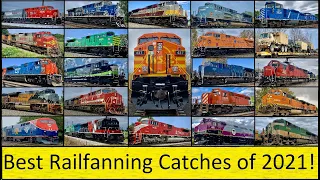 Best Railfanning Catches of 2021!