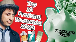 💸👃TOP 10 PROFUMI ECONOMICI 2022💸👃