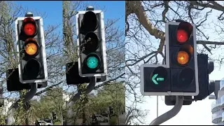 Traffic Lights on St Johns Road at Owls Road, Boscombe