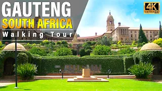 Gauteng, South Africa Architecture Walking Tour [4K HD 60 FPS]