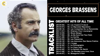 Georges Brassens Best of Full Album  - Chansons de Georges Brassens 2022