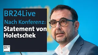 BR24Live: Statement nach Gesundheitsministerkonferenz  | BR24