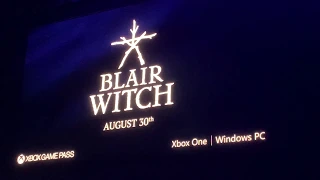 Blair Witch Crowd Reaction! - E3 2019