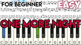 PHIL COLLINS - ONE MORE NIGHT | MUSIC SHEET
