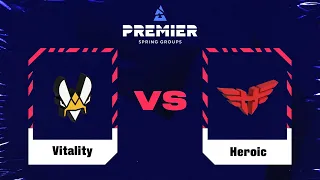 Vitality vs Heroic | Карта 2 Nuke | BLAST Premier Spring Groups 2023