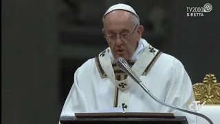 Omelia di Papa Francesco nella Santa Messa della notte di Natale