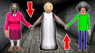 Granny vs Scary Teacher vs Baldi - funny horror animation parody (the funniest episodes)