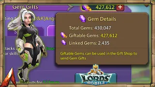 NEW GEMS UPDATE! EVERYTHING YOU NEED TO KNOW! LORDS MOBILE