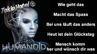 Tokio Hotel - Hey du [with lyrics on screen]