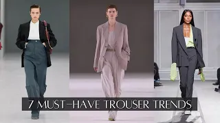 7 Must-Have Trouser Trends 2024