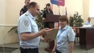 2014 08 27 - Выпускники ВУЗов МВД вступили в должность (Лобня)