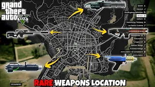 GTA 5 - All Secret and Rare Weapon Locations (Laser Gun, Up-n-Atomizer & more)