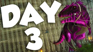 COUNTERING OUR ENEMIES & Getting FAT Element Day 3  - ARK PVP