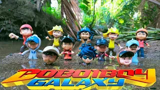 Boboiboy and Family,Menyelamatkan Sahabat Boboiboy Semsta Tertimpa Kayu Raksasa Di Sungai..!!