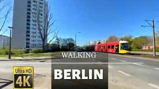 Walking in Germany 🇩🇪.Walking in Berlin. Marzahn Walking. Berlin Live Tour in Marzahn