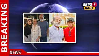 Unseen pics from Rajinikanth's US trip shows Superstar with family and friends