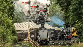 Pure Steam On The North Yorkshire Moors Railway ! Annual Steam Gala (2022)
