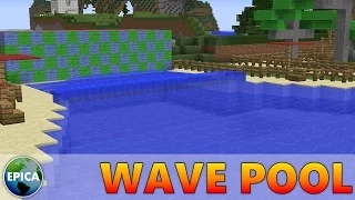 Fully Functioning WAVE POOL in Vanilla Minecraft!