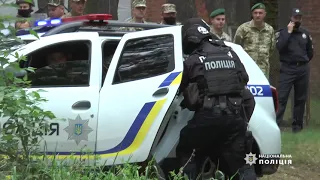 Поліцейські Сумщини взяли участь в навчаннях разом з територіальною  обороною