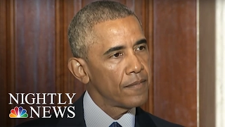 Angry President Obama Tears Into Donald Trump Like Never Before | NBC Nightly News