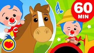 Animal Sounds | Playful Learning | ♫ Plim Plim | Pre-K Nursery Rhymes