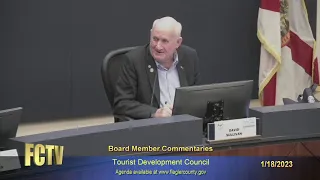 Tourism Development Council Meeting 1/18/2023