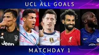 Champions League 2021/22 All Goals | Matchday 1