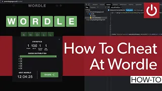 How To Cheat At Wordle! Warning: SPOILERS FOR FUTURE WORDS