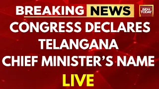 Revanth Reddy To Be Telangana's New CM? | Telangana Election Results 2023 Live | India Today Live