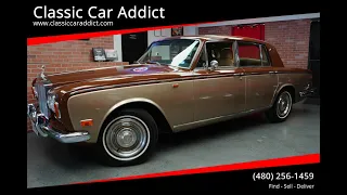 Test Drive 1970 Rolls-Royce Silver Shadow SOLD Classic Car Addict