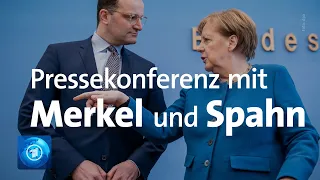 Live: Kanzlerin Merkel und Gesundheitsminister Spahn zu Coronavirus